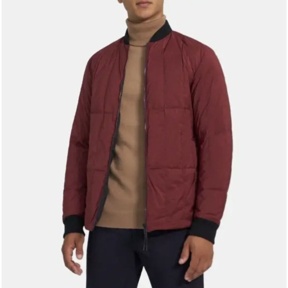 Theory Down Quilt Bomber C DK Sierra City Jacket ( XS )